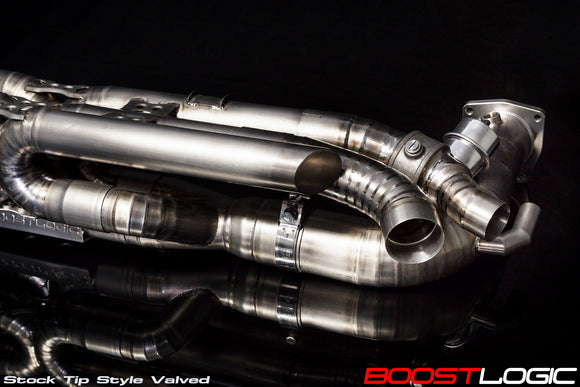 Boost Logic Formula Series Titanium Exhaust 991 Porsche Turbo