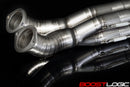 Boost Logic Formula Series Quadzilla Titanium Midpipe Nissan R35 GTR 09+-4