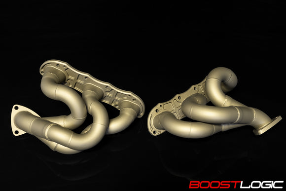 Boost Logic OEM Replacement High Flow Headers for 991 Turbo