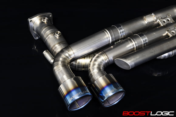 Boost Logic Formula Series Titanium Exhaust 991 Porsche Turbo