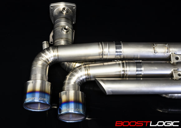 Boost Logic Formula Series Titanium Exhaust 991 Porsche Turbo