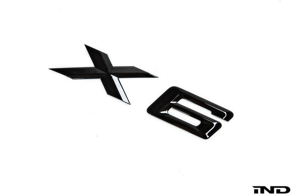 IND G06 X6 Painted Trunk Emblem
