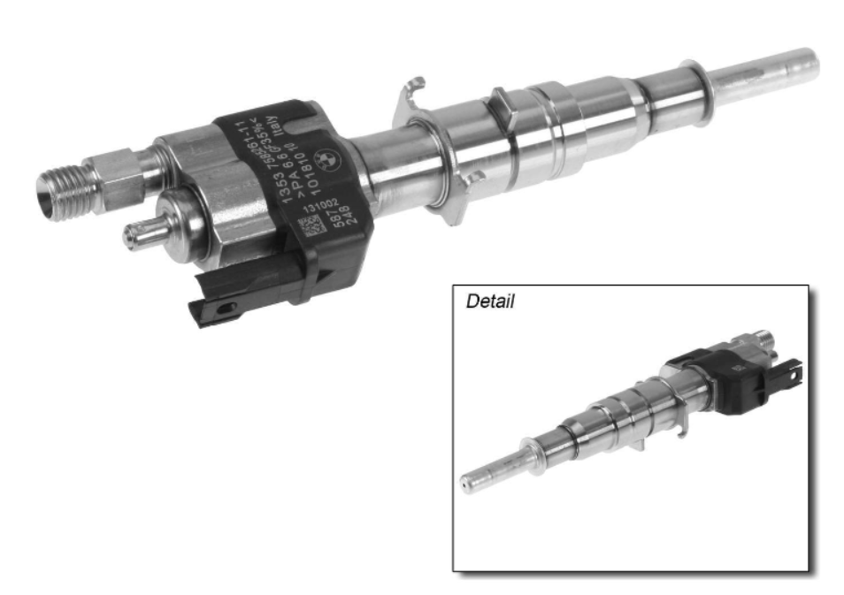 BMW Fuel Injector (Index 12) - Genuine BMW 13538616079