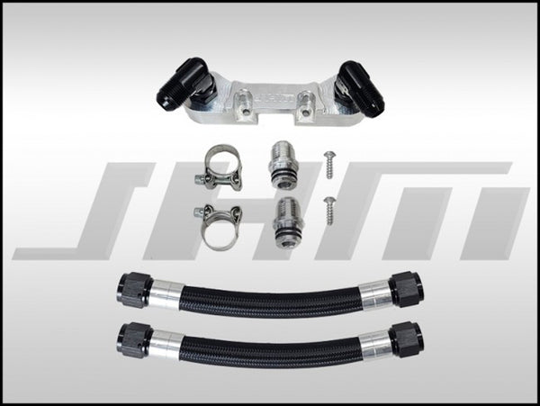 JHM Billet Crankcase Breather Vent Hose Kit (PCV) - Audi / B8 / RS4 / RS5 / 4.2L - 0