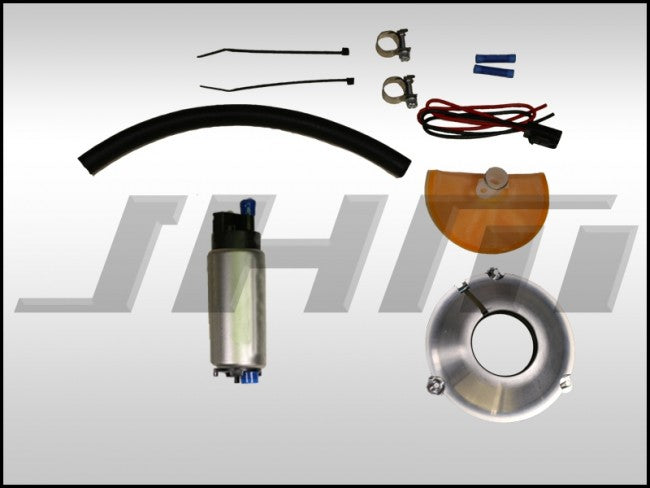JHM Fuel Pump Upgrade Kit, High-Flow 340 LPH w/ Drop-In Adapter for B5 A4-S4-RS4
