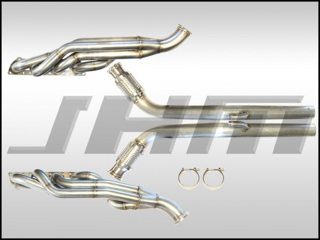 Exhaust - Headers - JHM Mid-Length, Version 2 (Stainless Steel) for B6-B7 S4