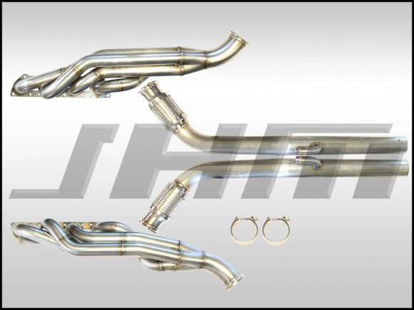 Exhaust - Headers - JHM Mid-Length, Version 2 (Stainless Steel) for B6-B7 S4