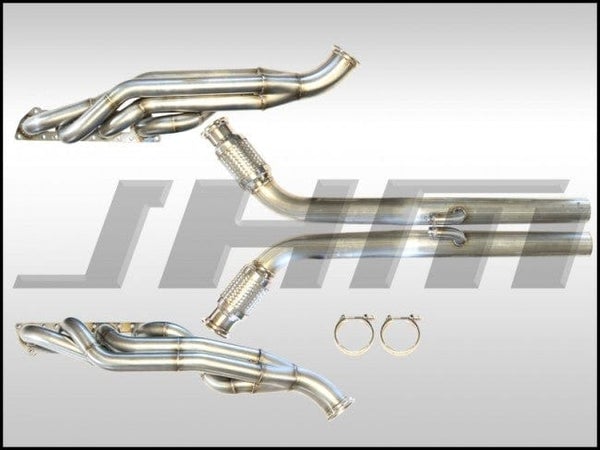 JHM V2 Mid-Length Exhaust Headers (Stainless Steel) - Audi / C5 Allroad