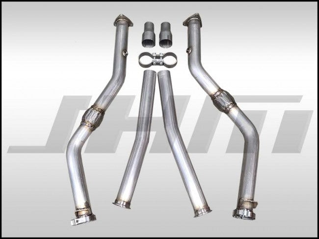 Exhaust - Downpipes - Non Resonated - (JHM) for C6-A6 3.0T