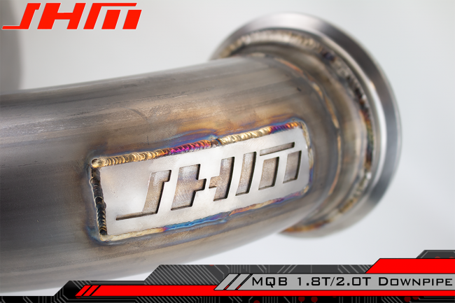 Exhaust - JHM 3" Downpipe with HFC for 1.8T-2.0T TFSI Gen 3 MQB FWD MK7-8V