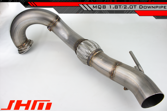 Exhaust - JHM 3" Downpipe with HFC for 1.8T-2.0T TFSI Gen 3 MQB AWD MK7-8V - 0