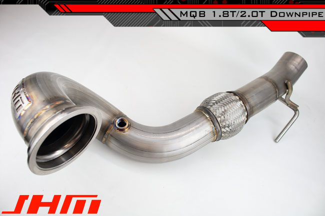 Exhaust - JHM 3" Downpipe with HFC for 1.8T-2.0T TFSI Gen 3 MQB FWD MK7-8V - 0