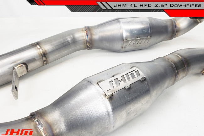 Exhaust - High-Flow Cat Downpipes - Non Resonated - (JHM) for Q7 3.0T - 0