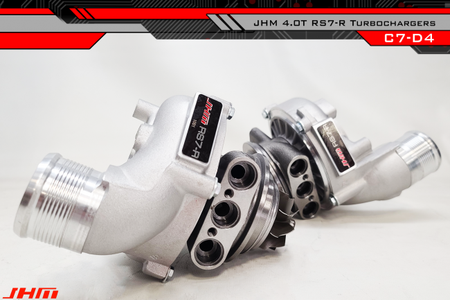 JHM RS7-R Turbo Upgrade for C7 S6-S7-RS7 and D4 A8-S8 4.0T - 0
