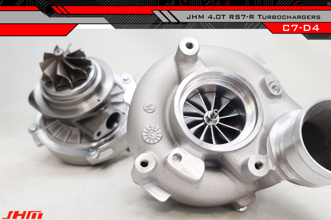 JHM RS7-R Turbo Upgrade for C7 S6-S7-RS7 and D4 A8-S8 4.0T