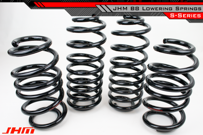 Lowering Springs, S-Series (JHM) for B8 RS5
