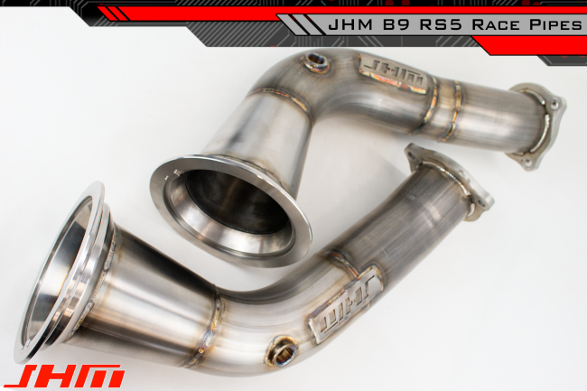Exhaust - Race Pipes - Stainless Steel (JHM) for B9 RS5-RS4 2.9T