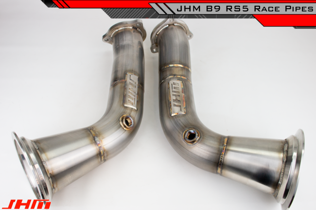 Exhaust - Race Pipes - Stainless Steel (JHM) for B9 RS5-RS4 2.9T