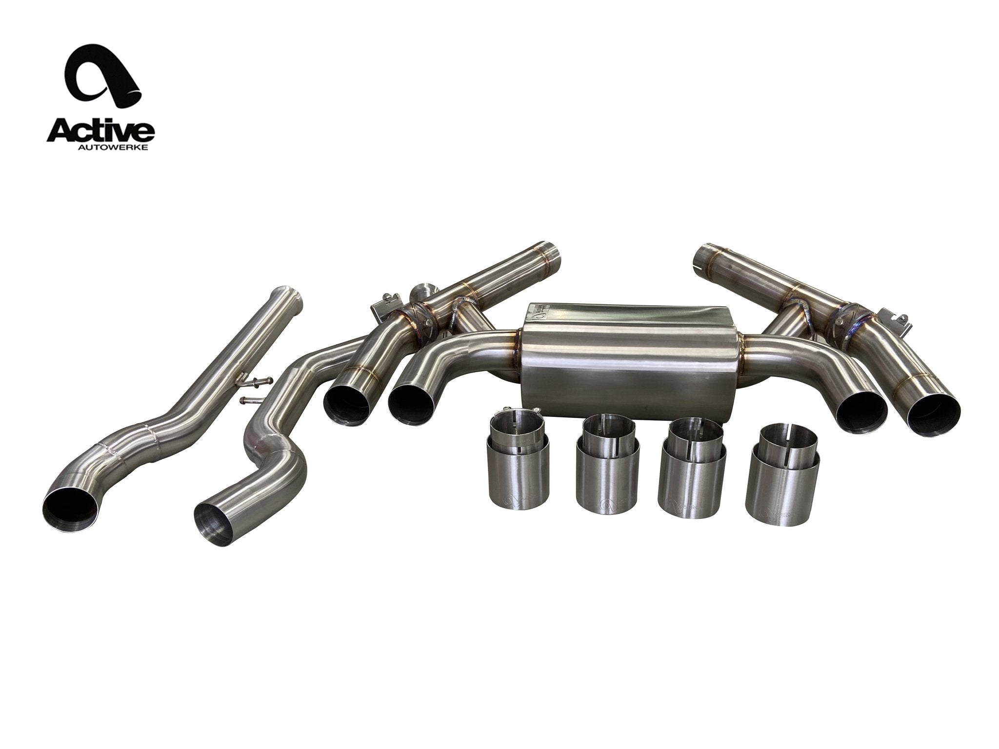 F87 M2C VALVED REAR AXLE-BACK EXHAUST - 0