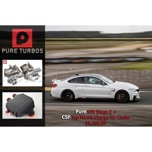 Pure Turbos/CSF Race S55 Power Package