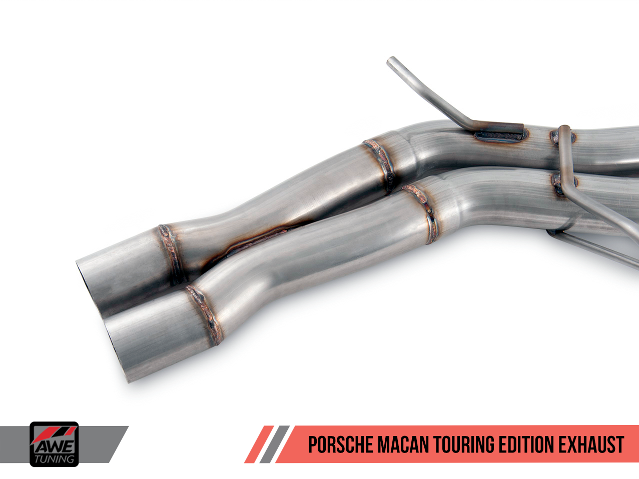 AWE Touring Edition Exhaust System for Porsche Macan S / GTS / Turbo - Diamond Black 102mm Tips - 0