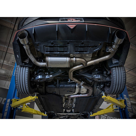 aFe Power Takeda 3" Stainless Steel Axle-Back Exhaust System | 2022-2023 Hyundai Elantra N