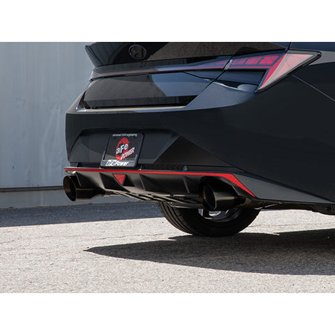 aFe Power Takeda 3" Stainless Steel Axle-Back Exhaust System | 2022-2023 Hyundai Elantra N
