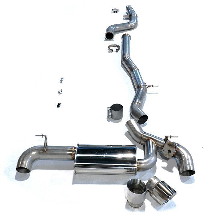 2020-2021 Toyota Supra Cat-Back Exhaust System by MAPerformance - 0