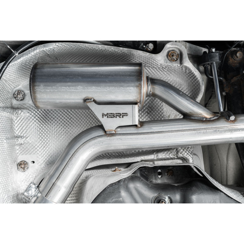 MBRP PRO Series Volkswagen MK7 GTI 3" Cat Back Dual Exhaust System with CF Tips - 0