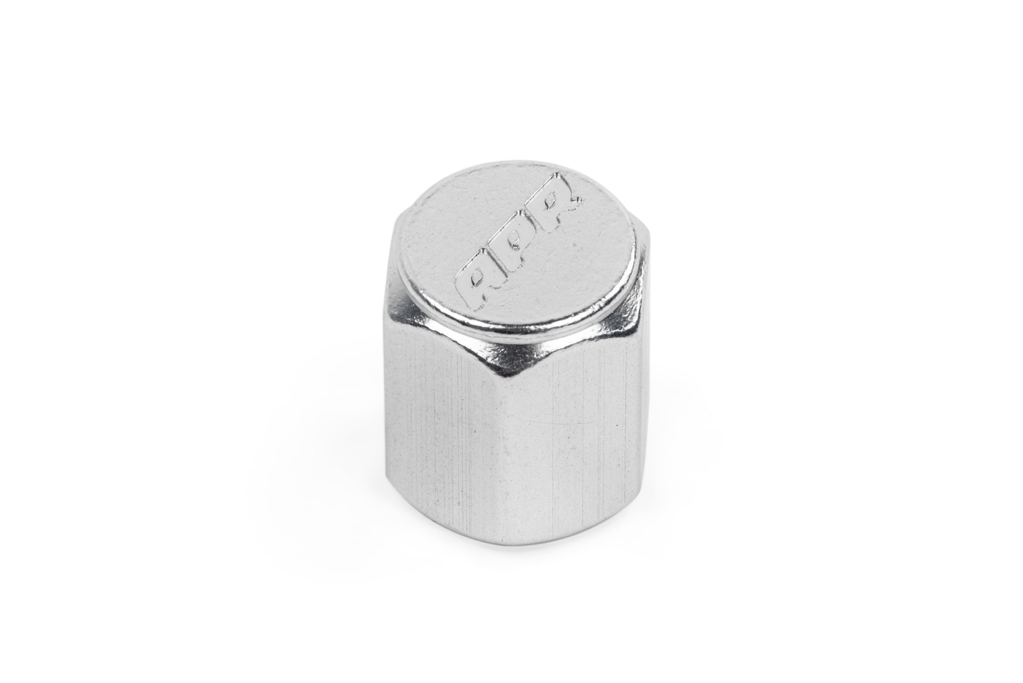 APR VALVE STEM CAPS. SILVER. PACK OF 4