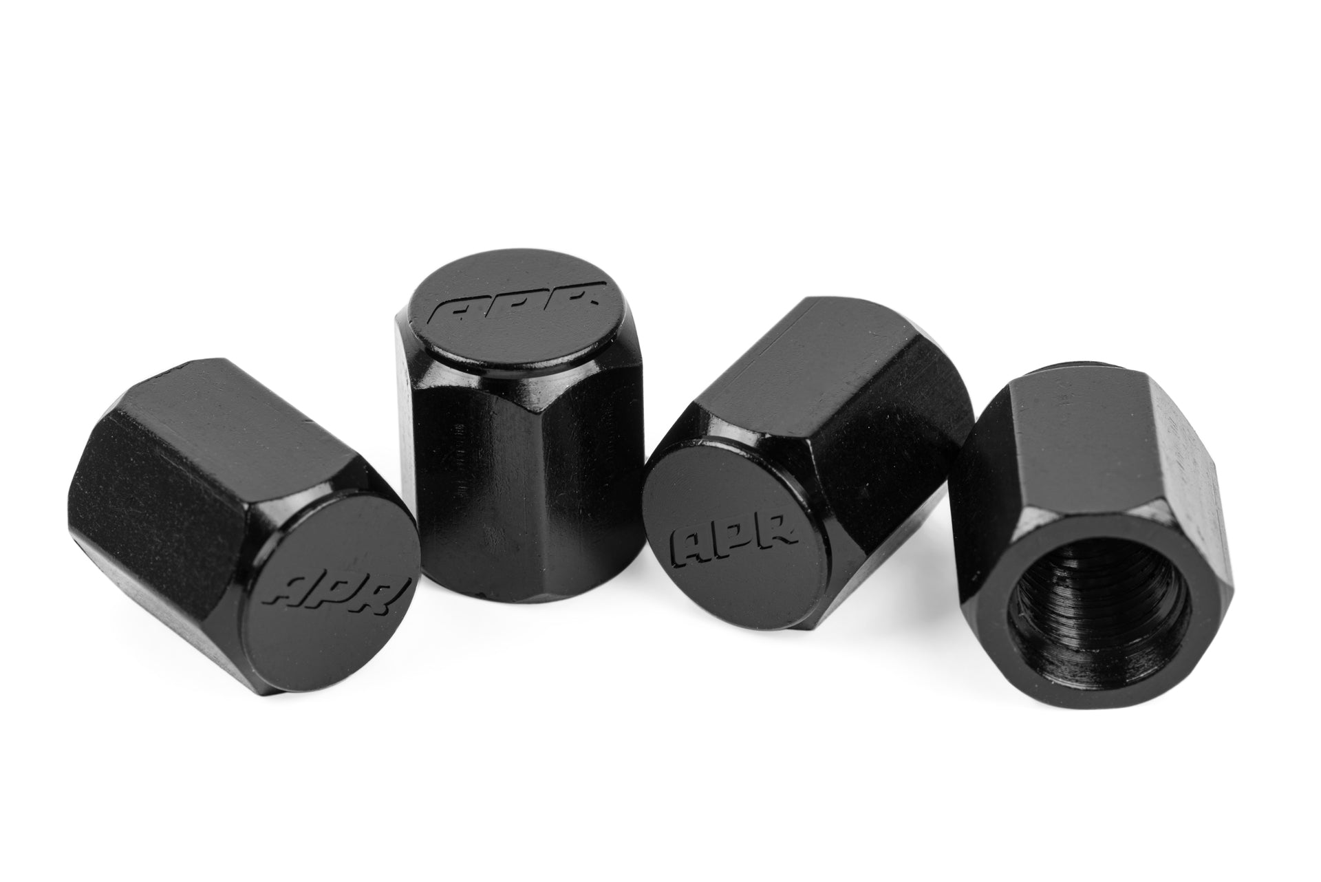 APR VALVE STEM CAPS - BLACK