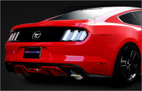 TOMEI CARBON REAR BUMPER COVER MUSTANG ECOBOOST 2015+ PREMIUM FASTBACK - 0
