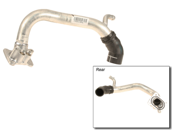 N54 Coolant Inlet Pipe With Hose 11537558523 GENUINE BMW