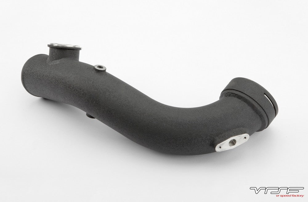 VRSF Charge Pipe for 335d Coolant Tank & Relocated Intakes 07-13 BMW N54/N55 135i/335i E82/E90/E92 - 0