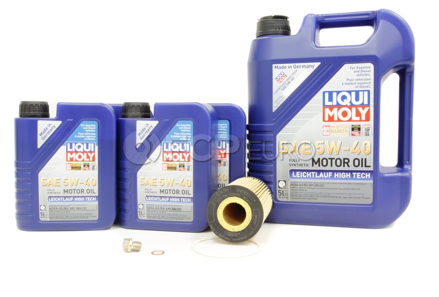 Mercedes Oil Change Kit 5W-40 - Liqui Moly 0001803009.9L