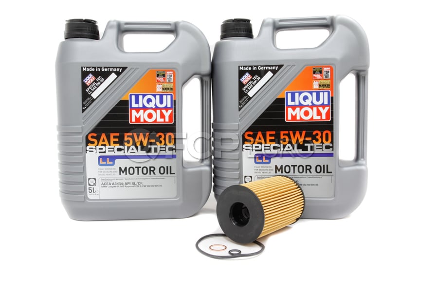 BMW Oil Change Kit 5W30 Liqui Moly 11427583220KT.LM Park Auto