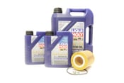 BMW 5W40 Oil Change Kit - Liqui Moly 11427512300KT5