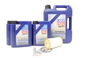 Mercedes Oil Change Kit 5W-40 - Liqui Moly 0001802609.9L.AMG