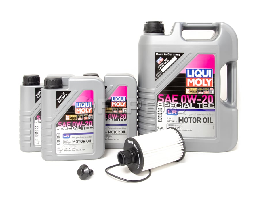 0W20 Special Tec LR Oil Change Kit - Liqui Moly/Mahle LM20410KT2