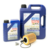 VW Oil Change Kit (5W40) - Liqui Moly KIT-523282