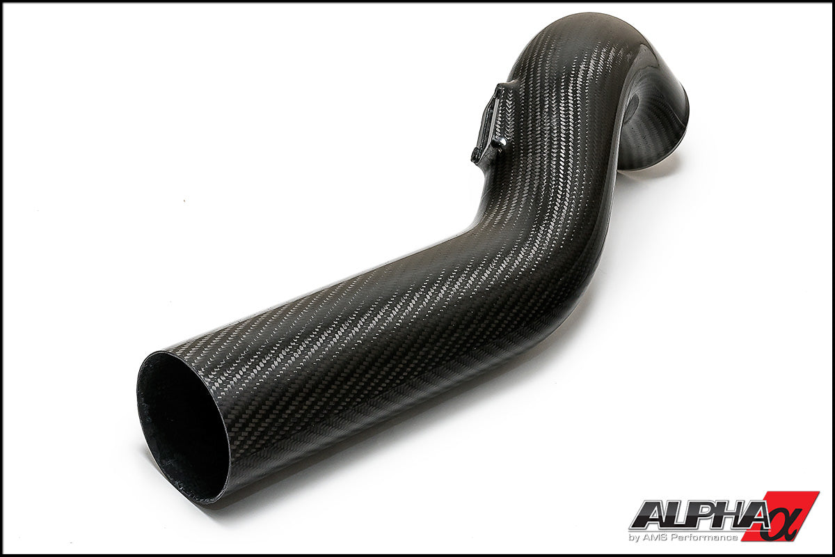 ALPHA GT-R Carbon Fiber Intake Pipes For Stock Manifold Turbos - 0