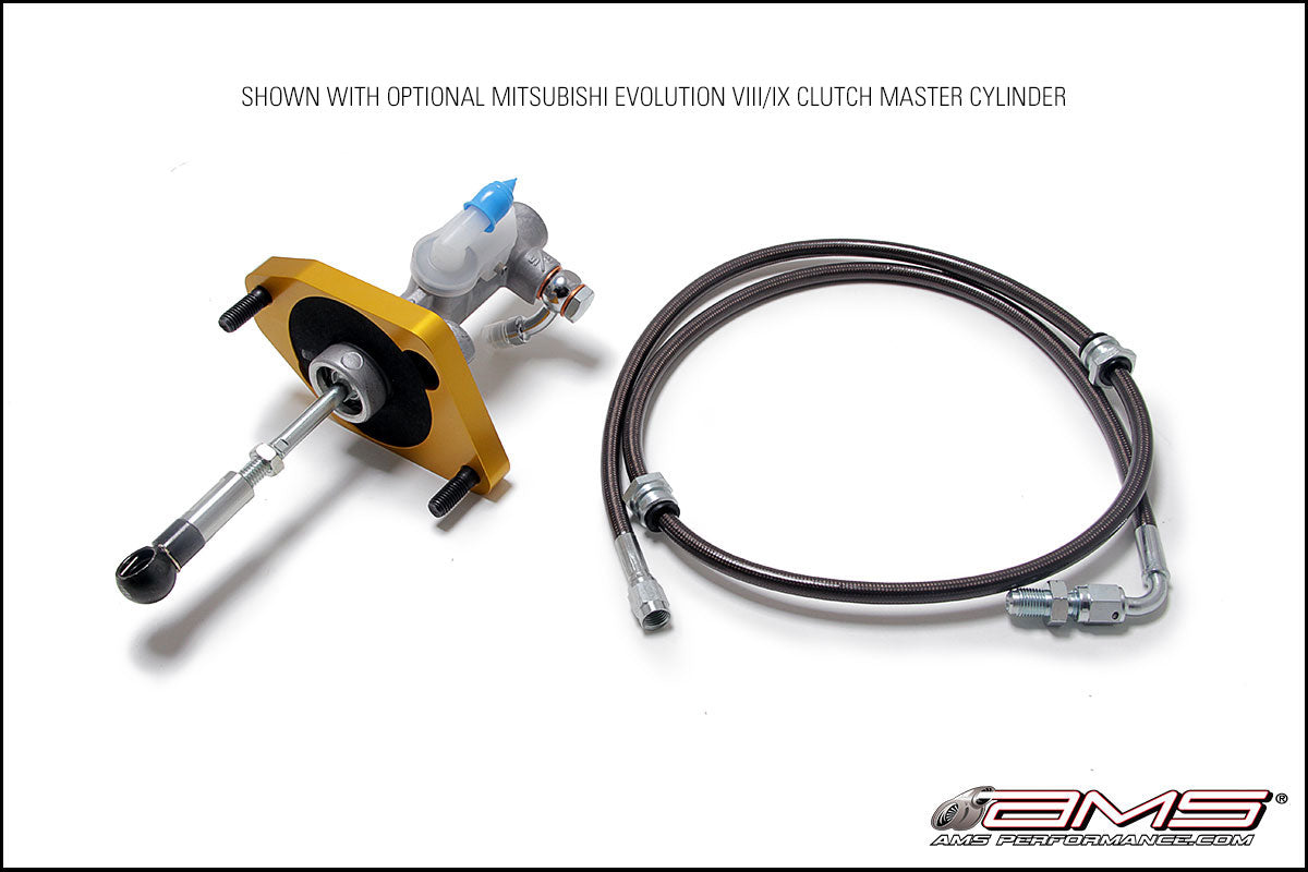 AMS EVO X Clutch Master Cylinder conversion with Master cylinder