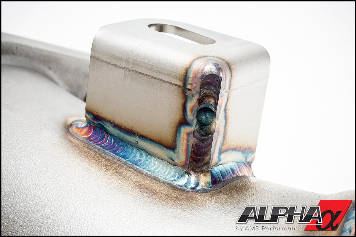 ALPHA GT-R Cast Downpipes With No Cats (Pair)