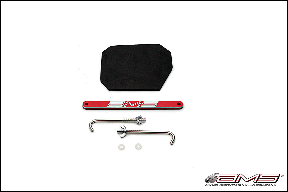 AMS 09+ Ralliart small Battery tray Red