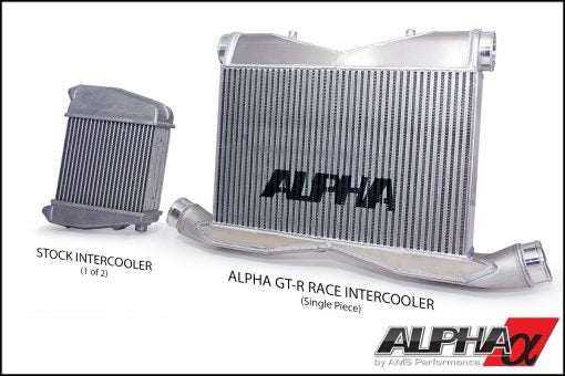 Alpha Performance R35 GT-R Race Front Mount Intercooler Upgrade - 0