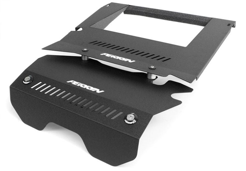 Intercooler Shroud and Belt Cover Kit 15-19 WRX Black