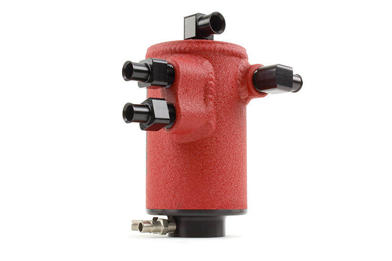 Air Oil Separator Kit for WRX/STI w/FMIC's Red Wrinkle Finish - 0