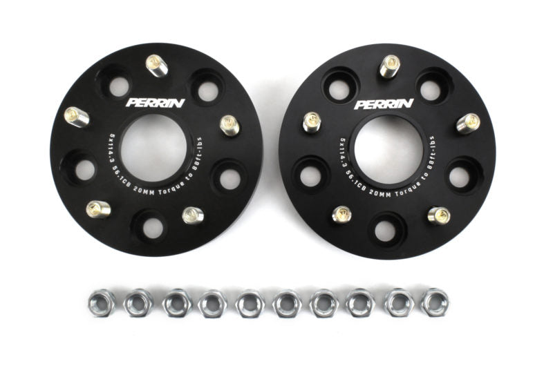 Wheel Spacers 20mm for 05-19 STI & 15-19 WRX or 5-114.3, 56mm Hub - 0