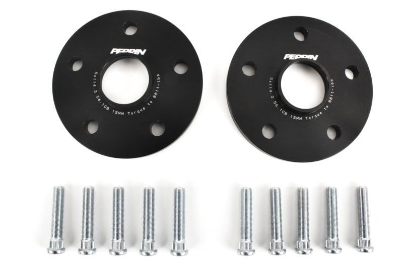 Wheel Spacers 15mm for 05-19 STI and 15-19 WRX or 5-114.3, 56mm Hub - 0