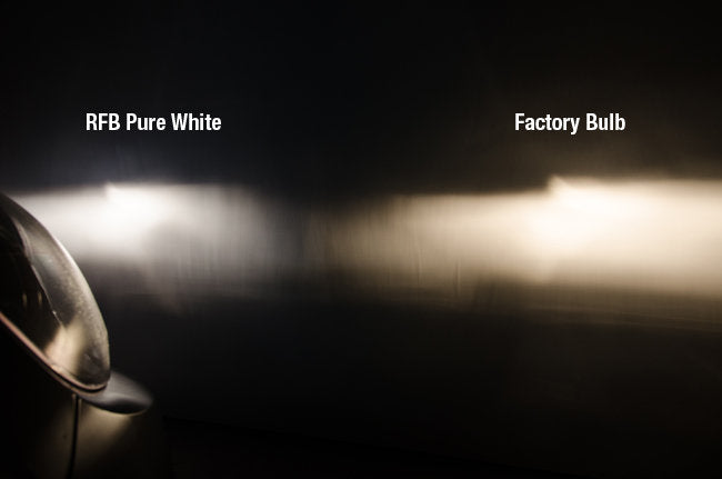 RFB H8 Pure White Bulb Pair